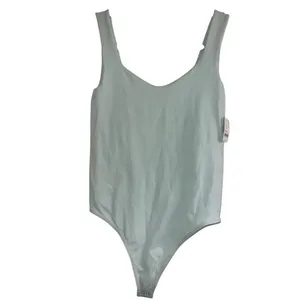 ✨Free People Tank Top Sz M/L Mint Bodysuit✨ thumbnail 4