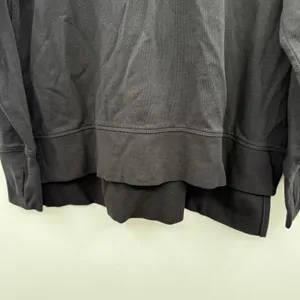 Sweaty‎ Betty After Class Black Longline Long Sleeve Sweatshirt Sz S Thumbholes thumbnail 4