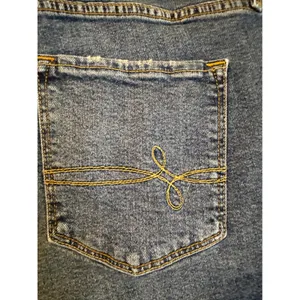 Denizen from Levis Womens High Rise Distressed Denim Shorts Medium Wash Blue thumbnail 6