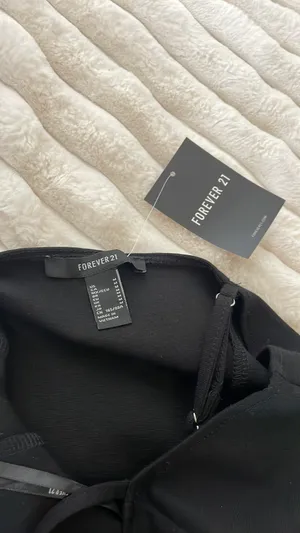 Forever 21 Knit Black Bodysuit thumbnail 3