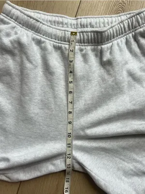 Aritzia TNA Sweatfleece Cozy Fleece Mega Fit Heather Grey Sweatpants Size Medium thumbnail 11