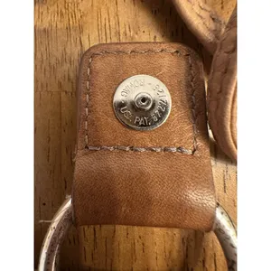 Vintage FOSSIL Purse Organizer Pocket Crossbody Shoulder Bag Brown Leather Retro thumbnail 5