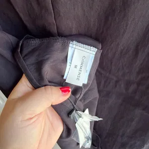 Commense NEW Women's M Black High Neck Sleeveless Business Career Blouse thumbnail 4
