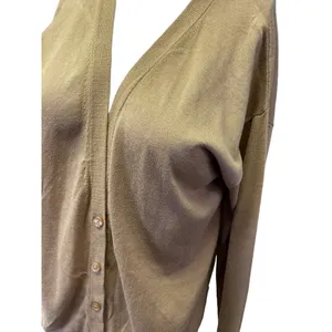 Banana Republic Women's Tan Cardigan/Sweater Size S SKU 3783 thumbnail 2