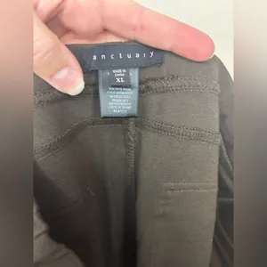 Sanctuary Dark Olive Pants Leggings Size XL thumbnail 6