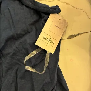 Auden Women's Deep Blue Pajama Set Size L thumbnail 4