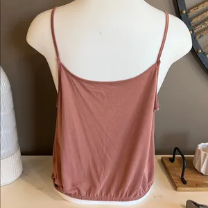 AMERICAN EAGLE Button-Front Tank Top Size XL NWT Summer Preppy Boho thumbnail 5