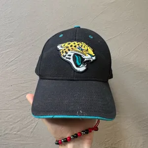 NFL Team Apparel Jacksonville Jaguars Adjustable Cap thumbnail 1