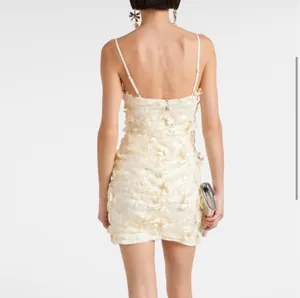 ROTATE Short Bridal Floral Appliqué Dress thumbnail 3