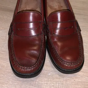 G.H. Bass &Co. Katherine 2 Wefjuns brown leather office loafers made in Brazil thumbnail 3