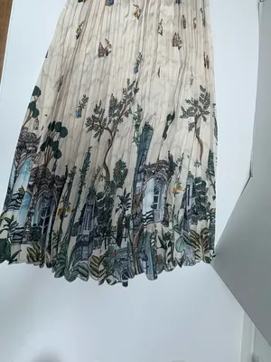 Ranna Gill for Antropologie Aria Pleated Maxi‎ Dress - Size S. thumbnail 9
