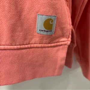 Carhartt Women’s Tencel Fiber Series Loose Fit Hoodie Size L Aged Coral Light thumbnail 5