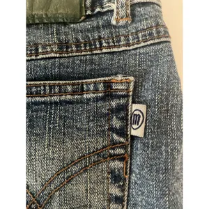 Vintage Mudd Jeans Denim Mini Skirt Y2K Low Rise Acid Wash Blue Juniors thumbnail 4