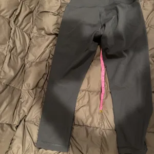 Lululemon Wunder Under High-Rise Crop Leggings Black Size 6 Yoga Pants 19" thumbnail 6