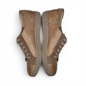 FRYE Gemma Ivy Low Lace Sneaker Taupe Brown Casual Leather Shoe Women's 9‎ M thumbnail 11
