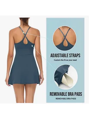 NEW Tennis Golf Athletic Mini Dress S thumbnail 6