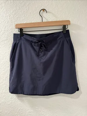 ATHLETA Navy Blue Athletic Skort w Mesh Shorts Size 6 thumbnail 5