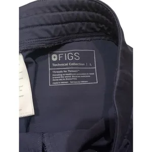 FIGS Zamora Jogger‎ Scrub Pants Women's Size L Navy Blue W18SW2005 thumbnail 5