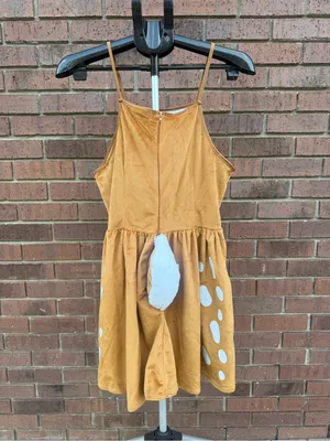 Fun Costumes Women's Dazzling Deer Costume Dress Brown Fawn Small New Halloween thumbnail 4
