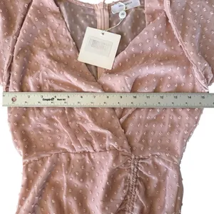 Hello Molly NWT Blush Pink Dress – Romantic & Flowy - Women’s Size XS thumbnail 10
