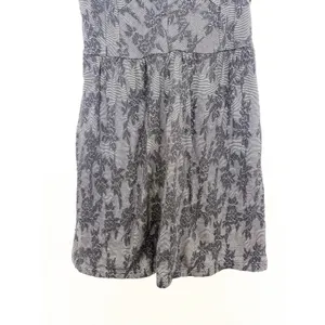Anthropologie Lilka Ettie Jacquard Chemise Mini Dress Small Black Whimsigoth thumbnail 10