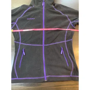 Mammut Fleece Womens‎ Medium Sweater Black Gorpcore Classic Outdoorsy Hiking Ski thumbnail 7