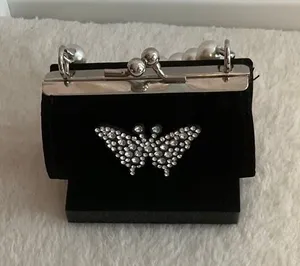 Black Velvet coin Purse thumbnail 1