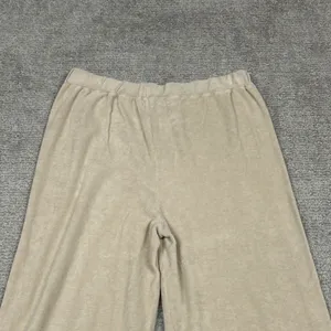 The Simple Folk Pants Women 14 Organic Cotton Boho Wide Leg Beige Sustainable thumbnail 6