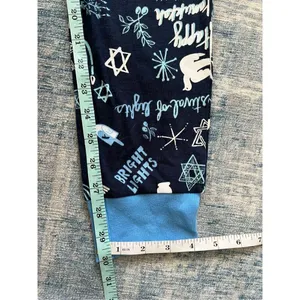Target New! Blue White Hannukah Print Pajama Pants Women's Small thumbnail 5