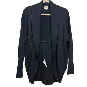 Aritzia Wilfred “Diderot” Dark Gray Cocoon Cardi Sz. S thumbnail 3