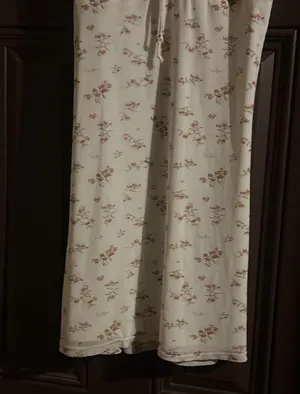 XL Xhilaration floral ivory short 90s dress thumbnail 2