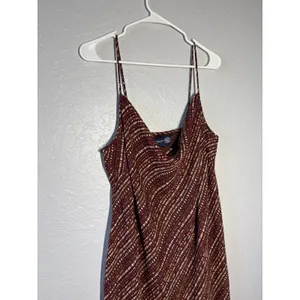 Venezia Jeans Co. Y2K Brown Midi Slip Dress Plus 18/20 Fairy Boho thumbnail 2