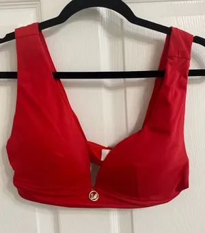 Bikini top Red Size 2X thumbnail 1