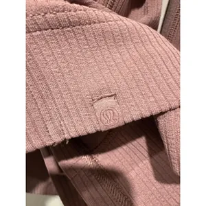 Lululemon Ribbed Softstreme Belted Wrap Robe Size 4 Twilight Rose Pink Cardigan thumbnail 4