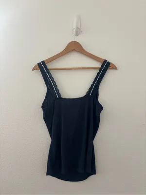 Free People only you tank in navy thumbnail 4