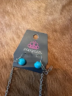 NWT Southwestern Turquoise Jewelry Set: Y-Necklace, Ring, Bracelet & Earring set thumbnail 6