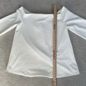 Tuckernuck White Miranda Off The Shoulder Blouse Top 3/4 Sleeve Women's Size XL thumbnail 12