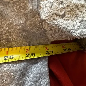 NWT‎ Free People top gray cold shoulder size m thumbnail 5