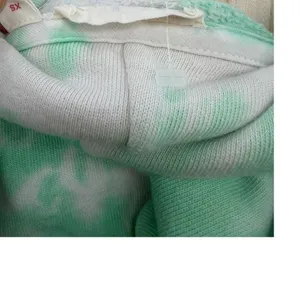 Roller Rabbit Tie Dye Hoodie Mint‎ Green Monkey Embroidered Pullover Size XS thumbnail 10