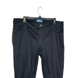 Old Navy Women Jeans Rockstar Mid-Rise Skinny Stretch Denim‎ Black Size 36 thumbnail 2