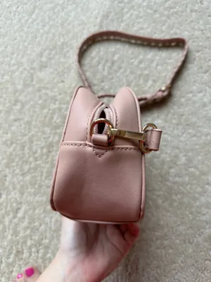 Pink Lily Pale Blush Braided Strap Crossbody  thumbnail 8
