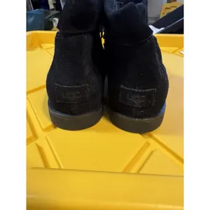 black suede UGG Josefene Cuff boots Size 6 Bootie thumbnail 5