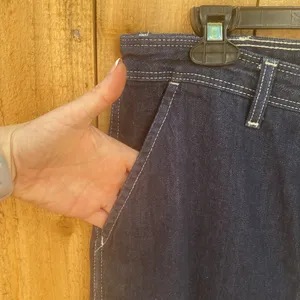 Anthropologie Wrangler Casey Jones Carpenter Barrel Jeans Size 30x31 Wide Leg High Rise Baggy thumbnail 12