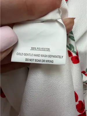 Selfie Leslie White Floral Skirt thumbnail 5