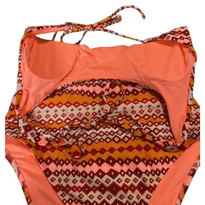 Aerie Monokini High Waisted Wrap One Piece Swimsuit Large thumbnail 5