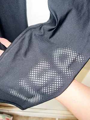 Under Armour Black Capri 24” Leggings with USA Dot Detail thumbnail 4