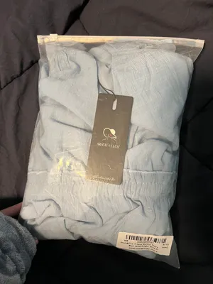 Amazon Light Blue Maxi Dress thumbnail 4