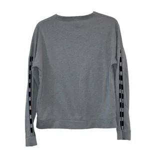 Victoria's‎ Secret PINK Sweatshirt XS Gray Logo Crewneck Pullover Lounge thumbnail 2