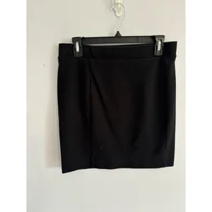 Madewell‎ Black Pencil Skirt Career Office Wear Classic Fitted Size M thumbnail 2