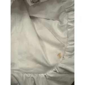 Naked Wardrobe SHIRTING V-NECK CORSET‎ MINI DRESS White Size XS thumbnail 7